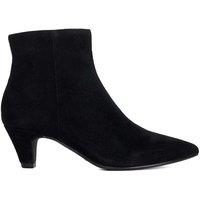 Dune London Women's 'Omira' Suede Ankle Boots in Black | Size: 4