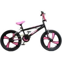 XN Women's -6 BMX Bike Freestyle BMX With 20in MAG Wheel in Black