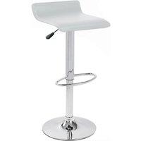 netfurniture Baconey Adjustable Breakfast Bar Stool - White