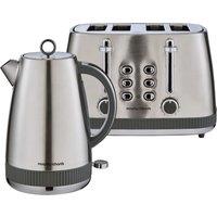 Morphy Richards Mexborough Kettle & Toaster Bundle Grey