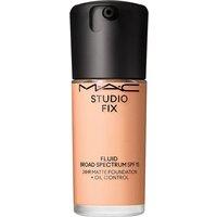 MAC Cosmetics Women's Studio Fix Fluid Broad Spectrum SPF15 Foundation in N4.75 | Size: 30ml