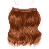 Lullabellz Women's 18" 1 Piece Halo Brushed Out Hidden Wave Extensions in Mixed Auburn