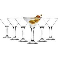 Rink Drink Martini Glasses - 175ml - Clear - Pack of 6