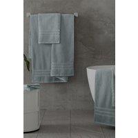 Catherine Lansfield Zero Twist Cotton 6 Piece Towel Bale in Light Green