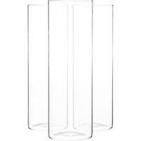 Argon Tableware Scandi Storage Jar - 2 Litre - Pack of 3 in Clear