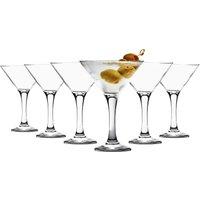 LAV Misket Martini Glasses - 175ml - Clear - Pack of 6