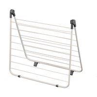 Oypla Over Bath Laundry Drying Rack in White
