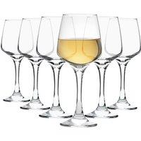 LAV Lal White Wine Glasses - 295ml - Clear - Pack of 6