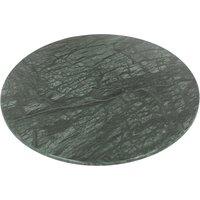 Argon Tableware Round Marble Chopping Board - 30cm in Green