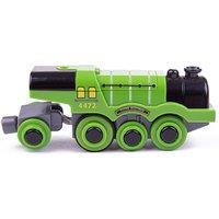 Bigjigs Rail Flying Scotsman Battery Train - Motorised Train for Wooden Track