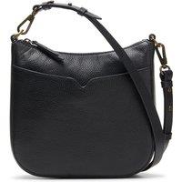 Clarks Women's Topsham Willow Black Leather Shoulder Bag, Cross Body Bag