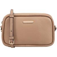 Paul Costelloe Women's 'Ishmi' 100% Real Leather Cross Body Bag in Beige