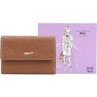 Paul Costelloe Women's 'Panay' 100% Real Leather Purse in Brown