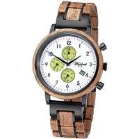 Waidzeit Men's Chronograph White Cucumber Gin Watch