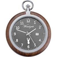 Waidzeit Men's Walnut Timeless Pocket Watch in Brown