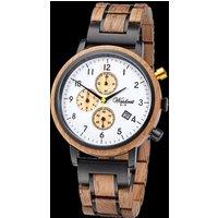 Waidzeit Men's Chronograph Gin Watch in White