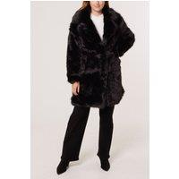 Blue Vanilla Women's Black Long Sleeve Collar Coat | Size: Medium