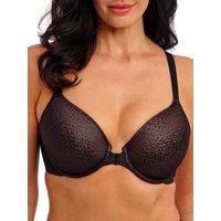 Wacoal Women's Back Appeal Front Fastener Bra in Black | Size: 36C