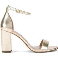 Carvela Women's 'Capo Block Heel' Heels in Gold | Size: 8