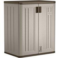 Rowlinsons Haven Base Storage Cabinet - Resin - L51 x W76 x H91 cm in Grey