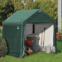 Rowlinsons 6x6 Shed in a box - L180 x W180 x H180 cm in Green