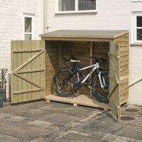Rowlinsons Overlap Wallstore - L82.5 x W182.5 x H164 cm in Brown