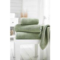 Deyongs Hotel Spa Palazzo Deluxe Cotton Towels in Green | Size: Bath Sheet