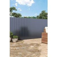 12Pcs Durable Steel Corrugated Panels Roof Sheets