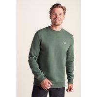 TOG24 Men's 'Mellor' Supersoft Cotton Rich Sweat in Light Green | Size: 2XL