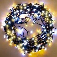 Shatchi 1500LEDs Christmas Tree Fairy String Lights 150m Lit - Multifunction 8 Light Modes Indoor/Outdoor in Yellow