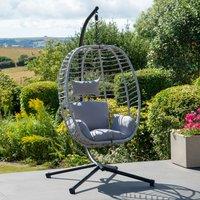 Wilton Hanging Swing Single Egg Pod Chair