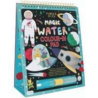 Floss & Rock Magic Water Colour-In Drawing Flip Pad - Space
