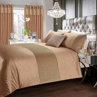 Intimates Pinsonic Geometric Modern Duvet Cover & Pillowcase in Light Brown | Size: King