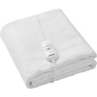Emperial Electric Blanket Heated Under Blanket Washable King in White | Size: 137 cm x 165 cm