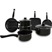Carter & Clay 10 Piece Cookware Pots & Pans Set in Grey