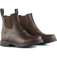 CATESBY ENGLAND Women's Richmond Leather Jodhpur Boots in Brown | Size: 10