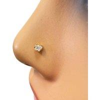 Raina Jewels Women's 22ct Yellow Gold Nose Stud/Pin, Tragus, Helix Or 2nd Lobe Stud 2.5mm