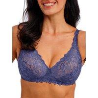 Wacoal Women's Eglantine Non Wired Bra in Blue | Size: 38D