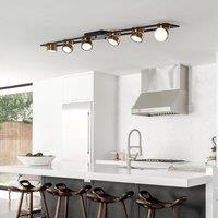 Garwarm Modern Dimmable LED Ceiling Lights Living Room in Black