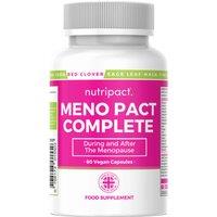 Nutripact Women's Meno Pact Complete - Menopause & Perimenopause Complex - 60 Vegan Capsules in Pink | Size: 60 Caps