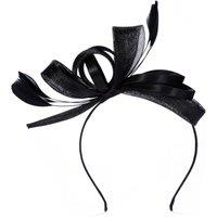 Jon Richard Women's Black Medium Fascinator Headband