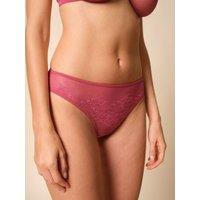 Gossard Women's Glossies Lace Brief - Rose | Size: Medium