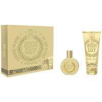 Police Men's Rich Guy au De Toilette 30ml & Body Shampoo 100ml Gift Set in Misc