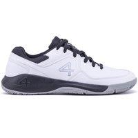 QUIVE Men's Hyper Badminton Squash Volleyball Court Shoes in White | Size: 8