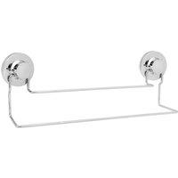 BlissHome Lock 'n' Roll Chrome-Plated Steel Hand Towel Rail - Silver