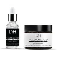Dr H Women's Anti-Ageing Hyaluronic Acid Facial Serum + Day Moisturiser in White