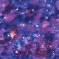 Rasch Cosmic Space Wallpaper in Mid Blue