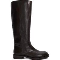 Dune London Women's 'Tova' Leather Knee High Boots in Brown | Size: 5