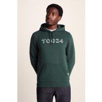 TOG24 Men's 'Rinson' Supersoft Hoody in Bottle Green | Size: Medium