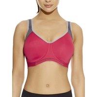 Freya Women's Active Sonic Moulded J-Hook Sports Bra in Pink | Size: 40B